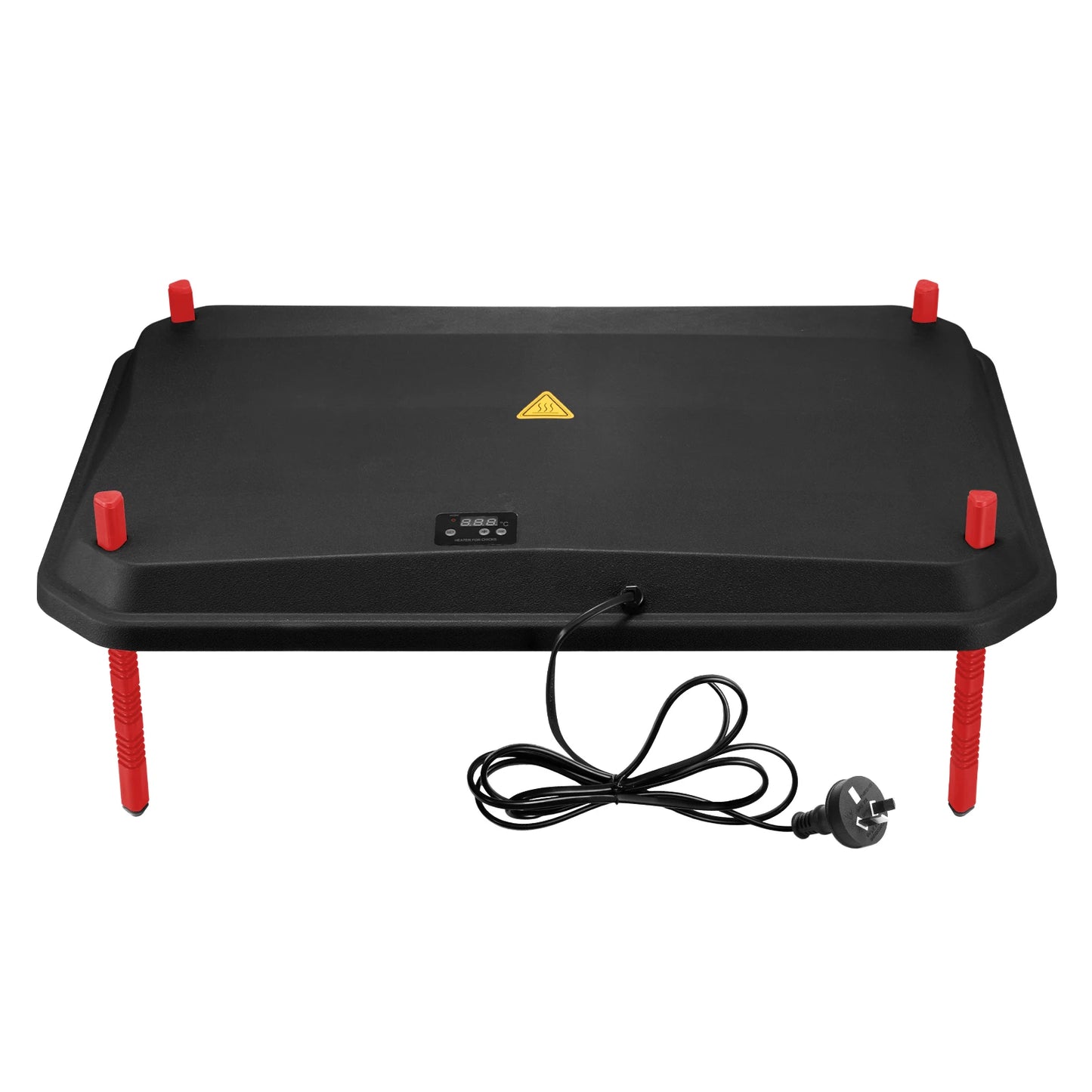 Pet Scene Chick Brooder Heating Plate Chicken Coop Heater Chook Brooding Poultry Warmer Adjustable for 40 to 50 Chicks 45x60cm