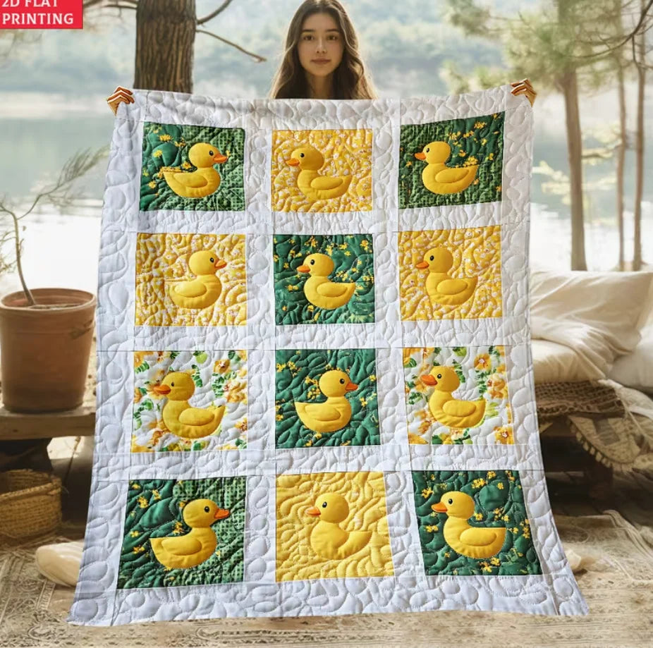 Themed Black and White Patchwork Quilt Cozy Blanket for Sofa, Geometric Patterns Including Plaid, Stars, Moons, Pumpki