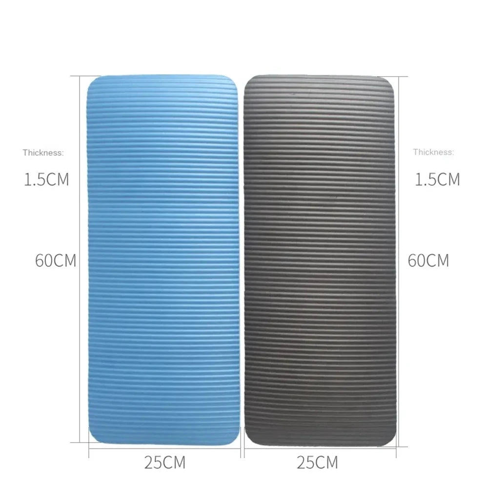 Yoga Mat 15mm Thick Exercise Mat Gym Workout Fitness Pilates Home Non Slip NBR