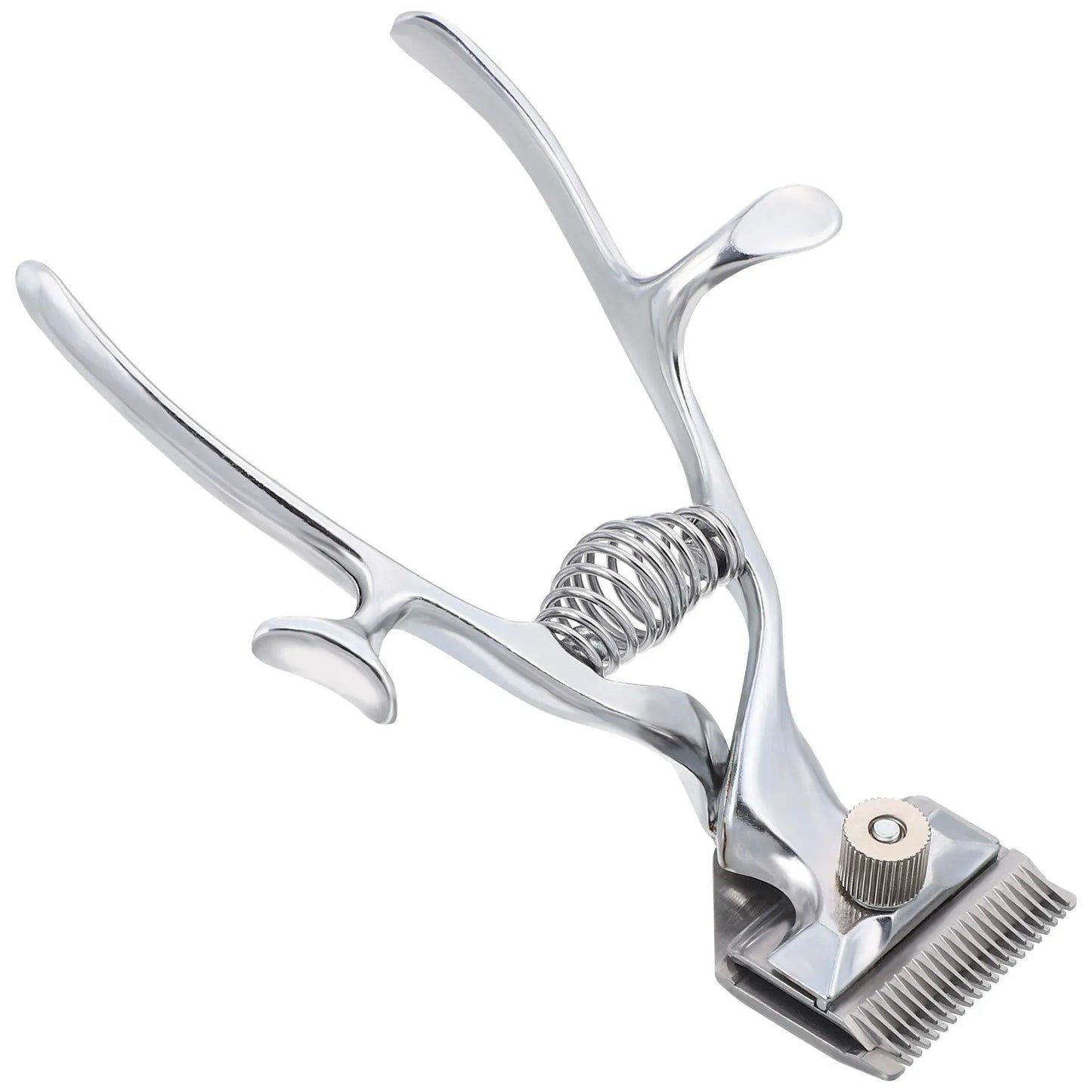 Vintage Manual Hair Clipper Stainless Steel Non Electric Hairdressing Cutter Strong Shearing Low Noise Hair Trimmer for Home
