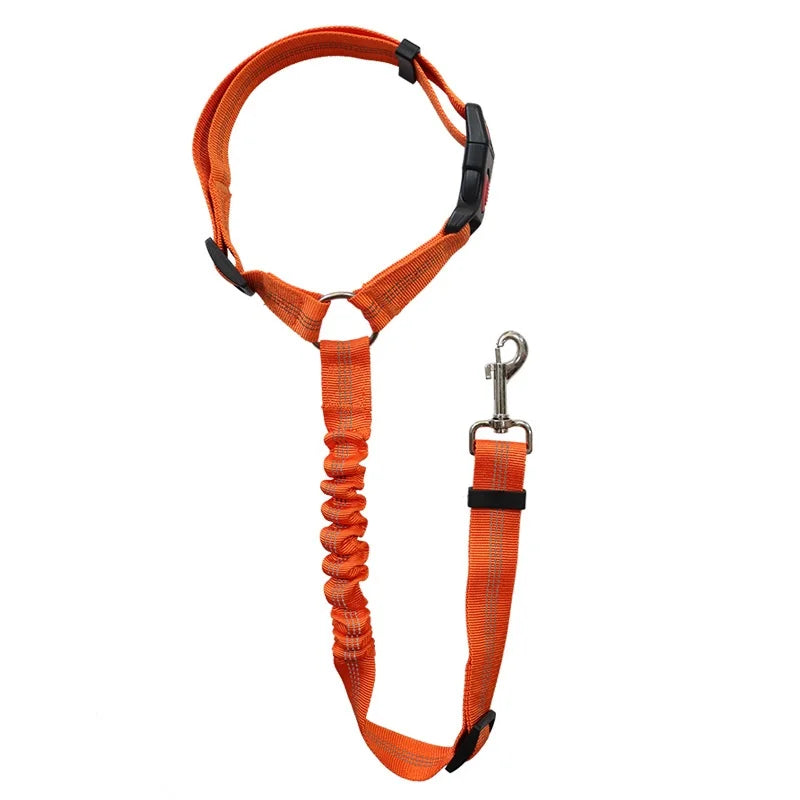 Reflective Pet Dog Car Seat Belt Puppy Collar Walking Travel Car Accessories Cat Leash Harness for Small Dogs Pet Car Supplies