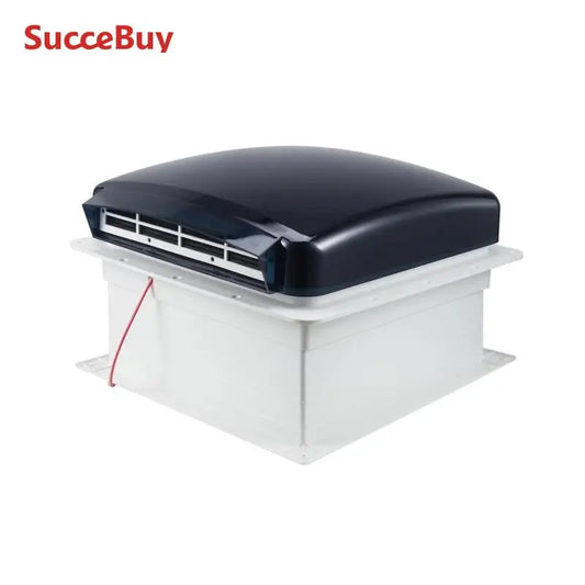 SucceBuy  RV Vent Fan14 inch RV Roof Vent Fan 12V 10-Speed Reversible Fan with Remote Control Power Top Lid 12 inch Fan Blade