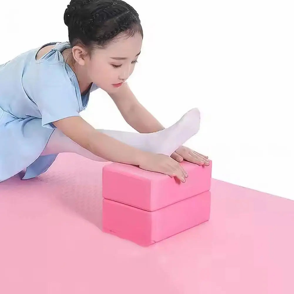 2Pcs High Density Yoga Blocks EVA Foam Brick For Beginner Dance Stretching Exercise Fitness Pilates Stretching Equipment