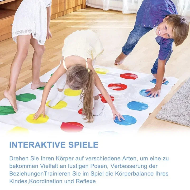 Family Party Multiplayer Game Twister Games Indoor Outdoor Toys Game Twisting The Body For Children Adult Sports Interactive Aid
