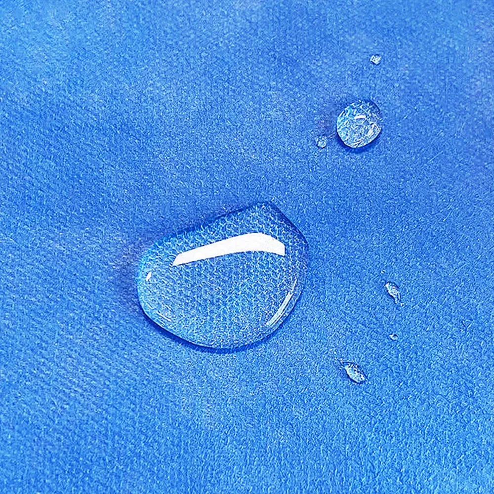 40pc/Bag 50x60cm Disposable Surgical Drapes Surgical Sheet Blue Surgical Towel Non-woven Sterile Waterproof Sheet
