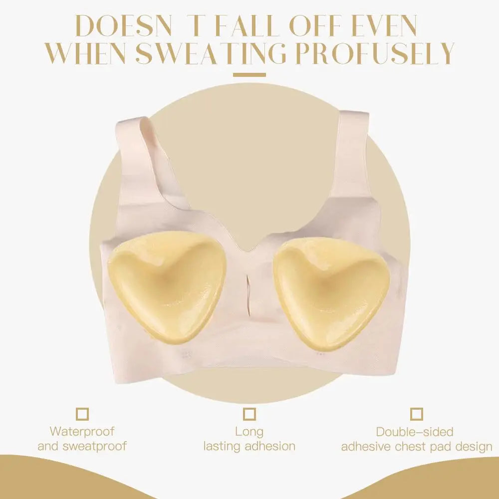 2026 New Hot Double Sided Adhesive Sticky Bra Inserts Push Up Thick Sponge Breast Lift Pads Women Swimsuit Bikini Cup Enhancer