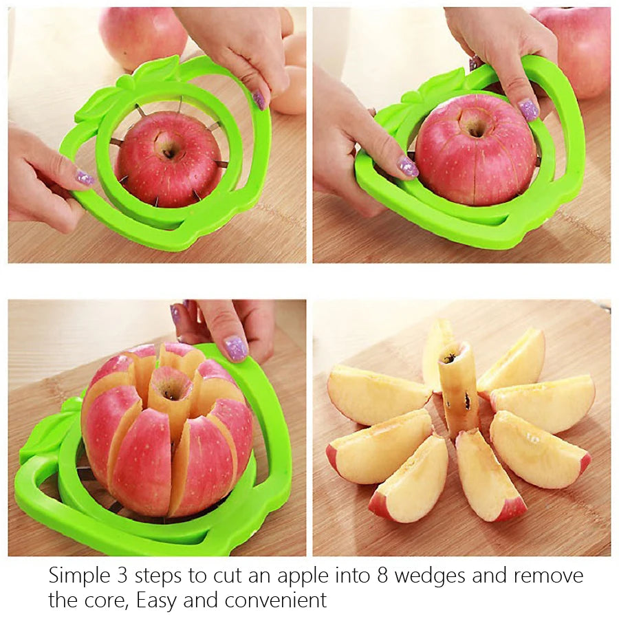 Multi-Function Fruit Slicer Apple Pear Cutter Knife Kitchen Cooking Vegetable Chopper Tool Corers Slice Maker for Cooking