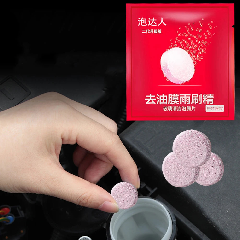 Strong Cleaning Effervescent Tablets Car Effervescent Tablets Windscreen Wiper Cleaning Tablets Household Cleaning Tablets