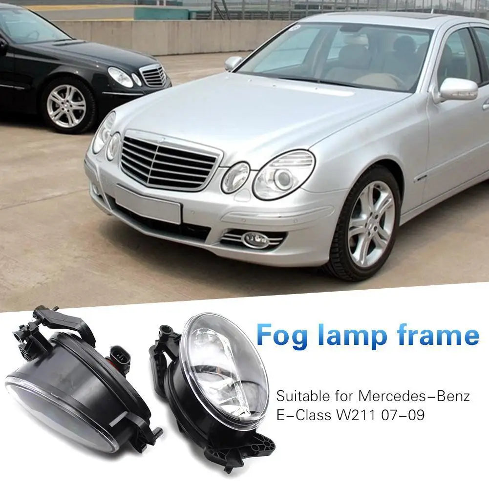Front Fog Lamps MB2592117 MB2593117 Clear Lens Fog Light 1698201556 1698201656 for Mercedes Benz C CLK CLS Class Car Accessories