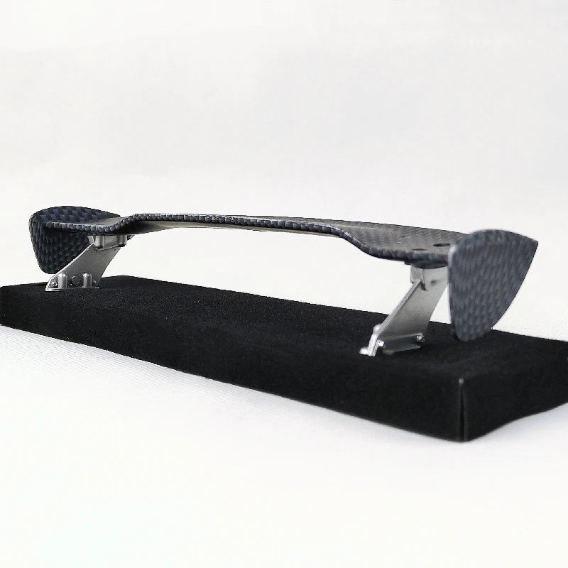 1/10 Scale RC Car Plastic Carbon Fiber Pattern Rear Wing Spolier Drift On Road Touring Model Hobby