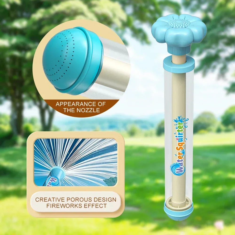 1/3PCS Fireworks Pull-out Water Gun Outdoor Splash Games Beach Swimming Pool Lawn Party Activities Interactive Water Spray Toy