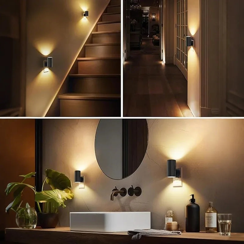 Dimmable LED Night Light Plug Into Wall Night Lamp with Light Sensor Auto on/Off From Dusk To Dawn for Bedroom Hallway Bathroom