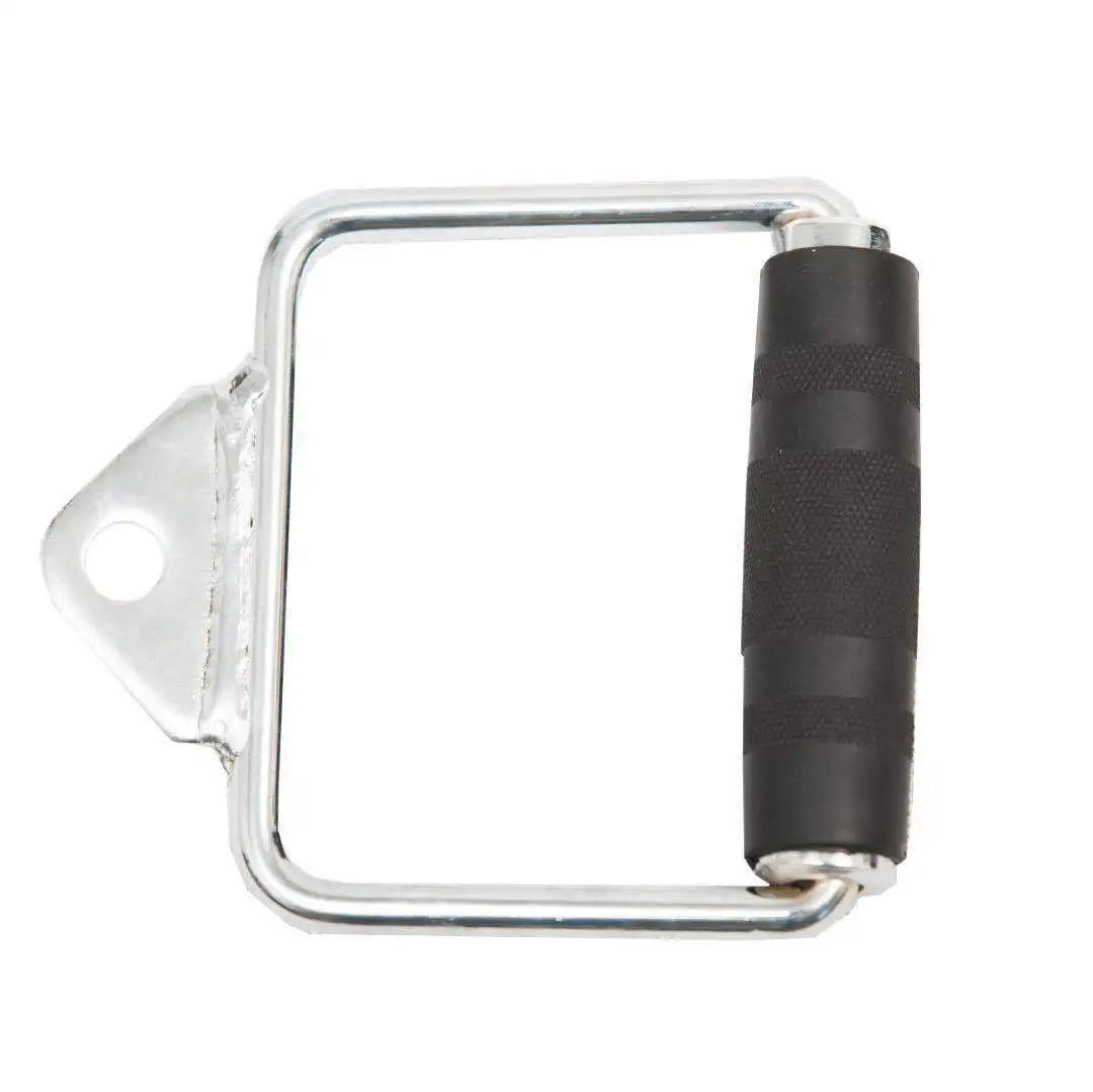 Cable Handle Attachment Machine Indoor Gym Training D-Handle Stirrup Rubber Grip