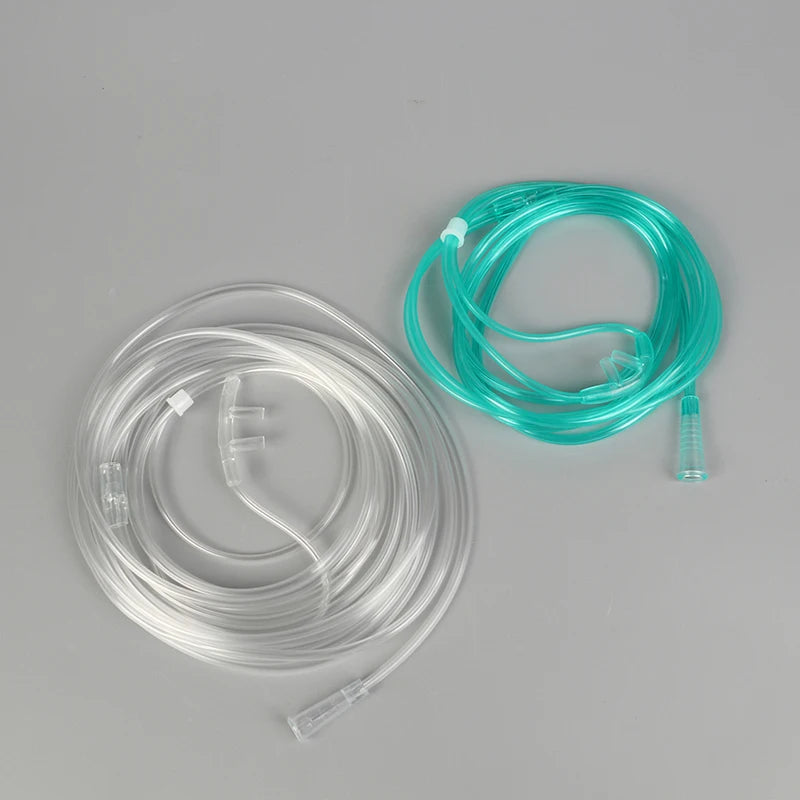 1.5/1.8/3/4/5M 1PCS Disposable Oxygen Tube Double Nasal Oxygen Tube Independent Packing Medical Care Machine Breathing Cannula