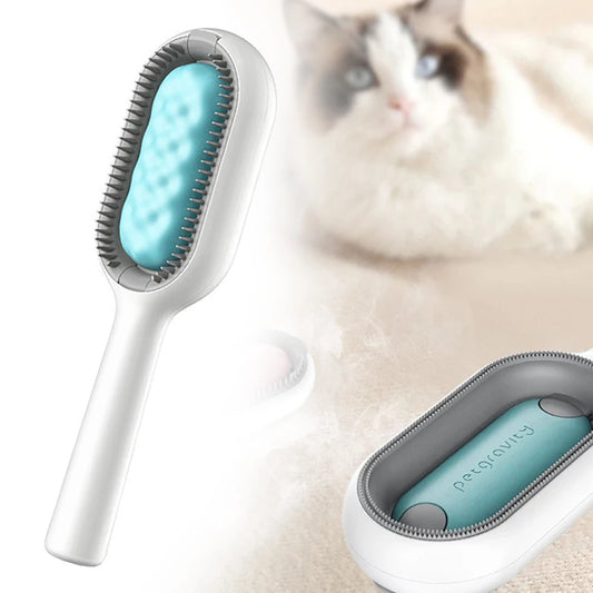 Universal Pet Knots Remover Multifunctional Pets Hair Removal Cleaning Brush AU