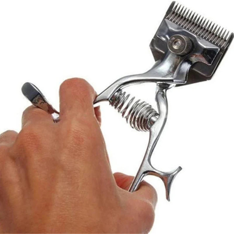 Portable Handheld Manual Hair Clippers Hair Trimmer Cutter Stainless Steel Barber Hair Scissor Styling Tool For Men Hair Care