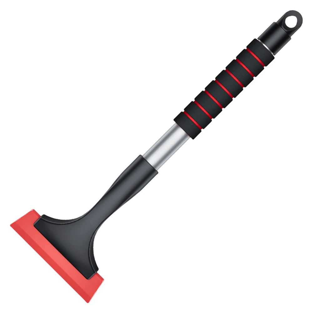 Extendable Ice Scraper with Sponge Handle Auto Ice Remover Ergonomic Car Defrosting Snow Removal Tool for Window Frosting