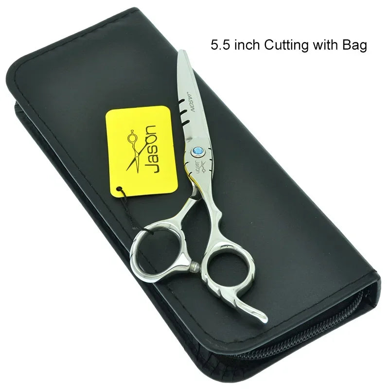 Stainless Steel 5.5"/6.0" Barber Hair Cutting Scissors Salon Hairdresser's Thinning Shears Hair Clippers Haircut Scissors A0018D