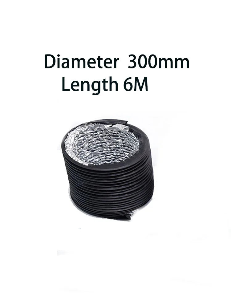 1PCS 250mm/300mm Portable Air Conditioner Exhaust Vent Pipe Flexible Exhaust Pipe Hose Outlet Kitchen Bathroom Accessories