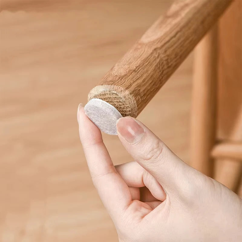 16 Styles Thicken Self Adhesive Felt Chair Leg Pads Floor Protectors Furniture Legs Table Leg Covers Round Bottom Anti-Slip Pads