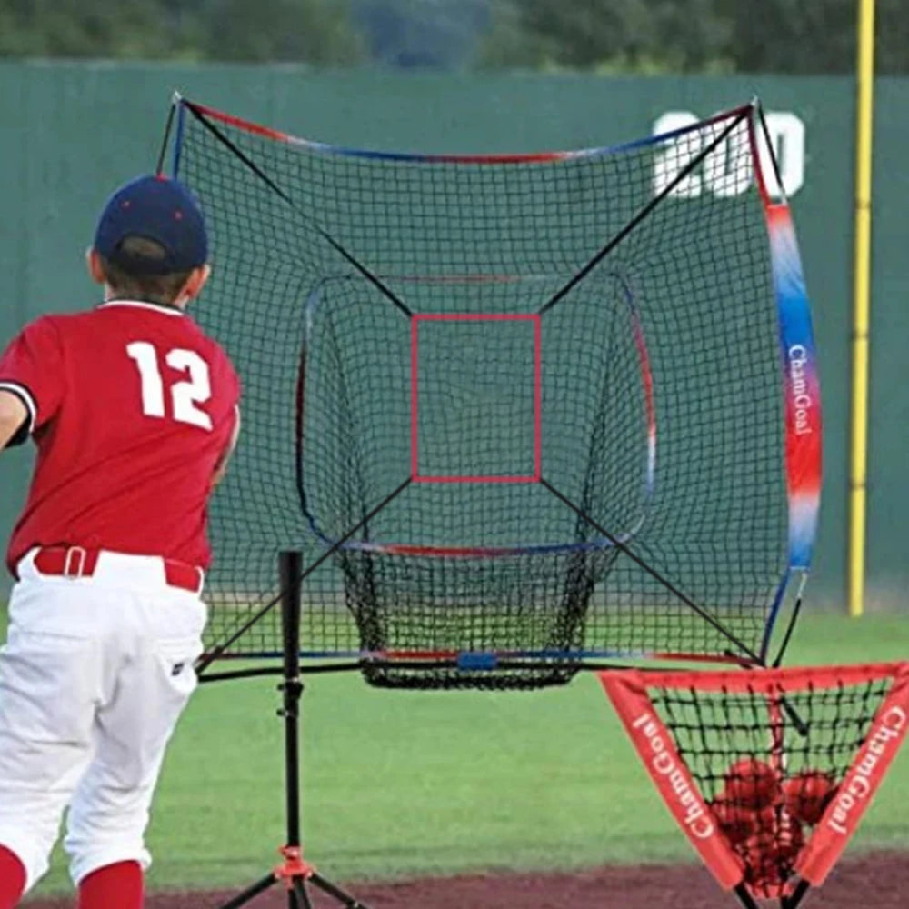 Baseball Practice Net Adjustable Baseball Softball Pitching Target Practice Accuracy Training Throwing for Baseball Softball Net