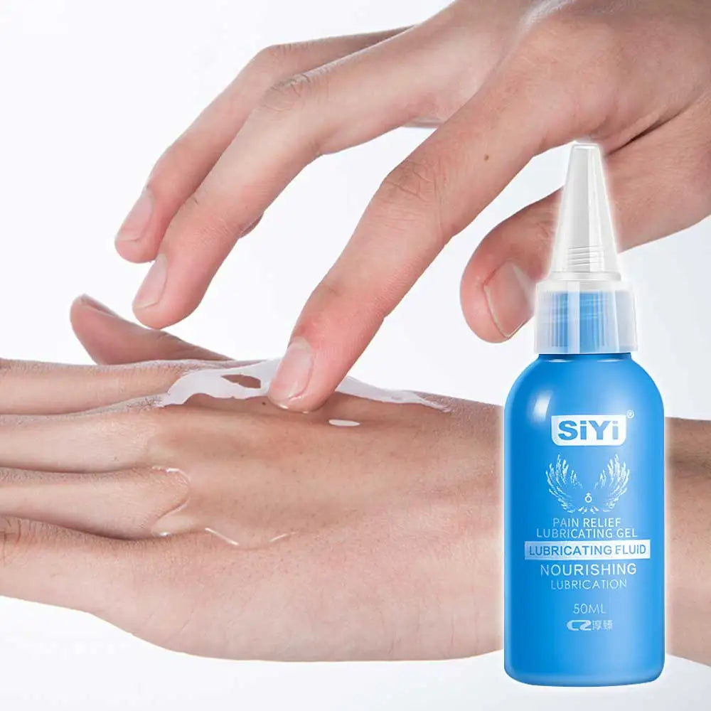 Silk Anal Analgesic Sex Lubricant Water Based Lube Pain Relief Anal Sex Oil Vaginal Exciter Gel for Gay Women Men Adult Products