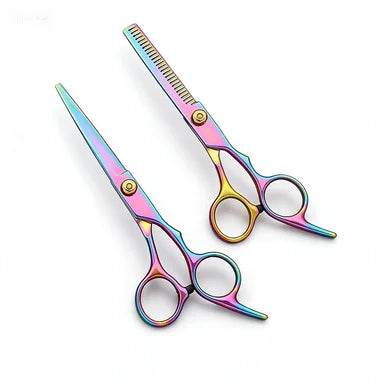 6.0'' Inches Hair Scissors Professional Cutting Shears Thinning Hairdressing Haircut Set Salon Barber & Home Japanese Steel 1001