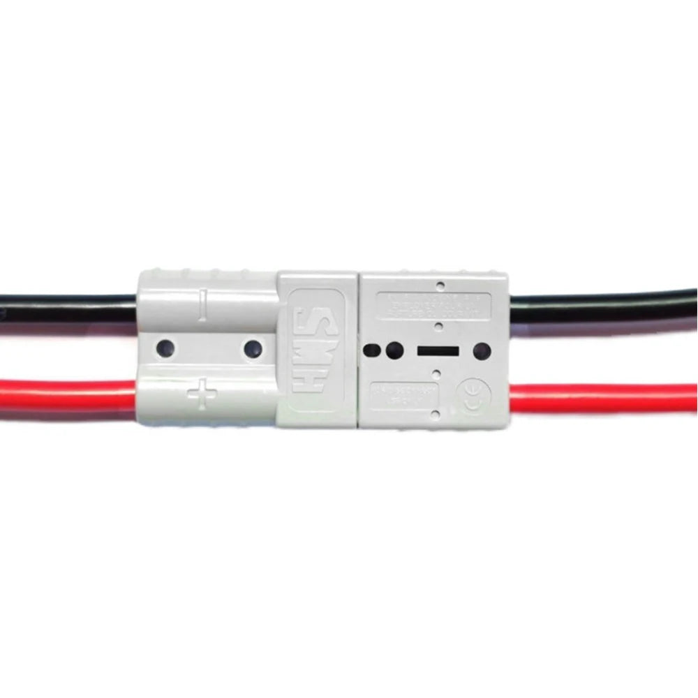 1/2pcs 50 Amp Genuine Anderson Plug Connector Double Y Adaptor 6mm Automotive Cable New