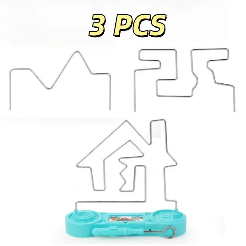 Kids Collison Electric Shock Toy Education Electric Touch Maze Game Party Funny Game Science Experiment Toys for Children Gift
