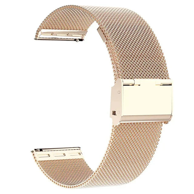 22mm 20mm Stainless Steel Band For Amazfit GTR 47mm 42mm Pace Stratos 2 3 Bip 3 5 6 Bracelet Strap For Amazfit GTR4 3 2/Active 2