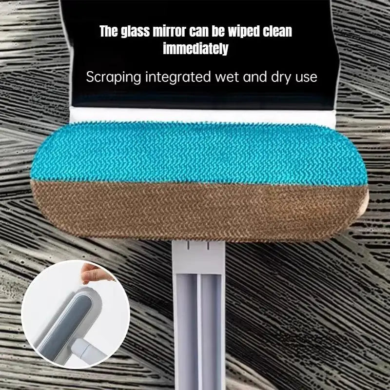 Long Handle Pet Hair Remover Brush Static Cat Hair Cleaner Multi-functional For Carpets Ideal For Cat Furniture Cleaning