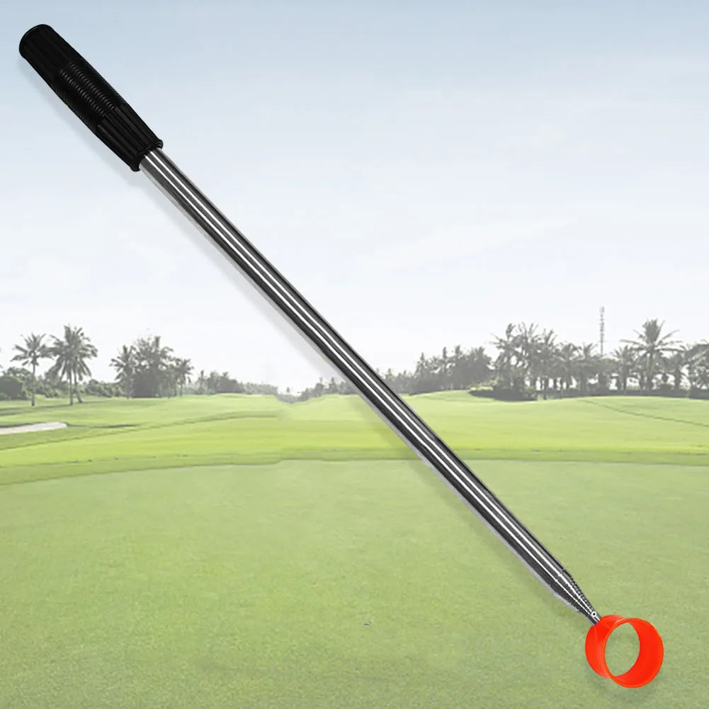 9ft/12ft Comfortable Handle Golf Ball Pickup Stainless Steel Extandable Golf Ball Picker Portable Golf Accessories