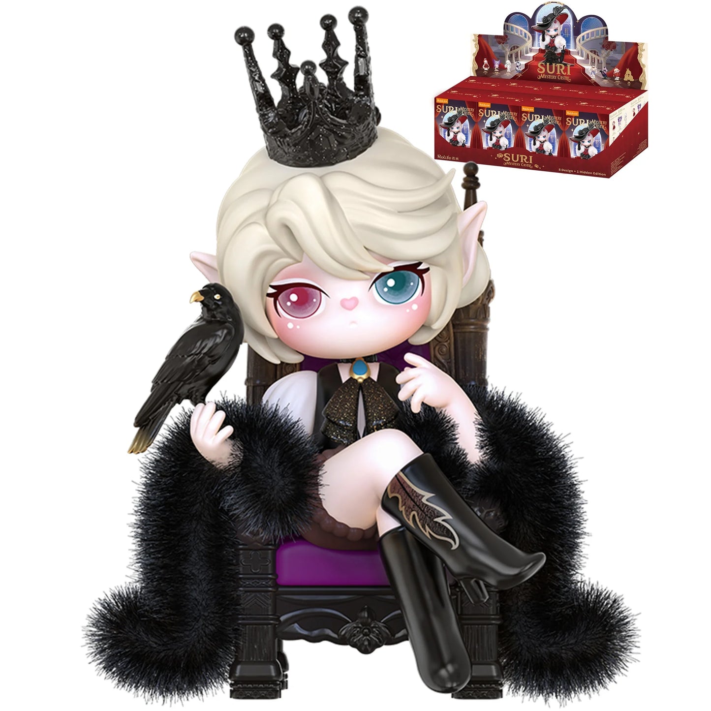 Rolife Suri Blind Box Suri's Mystery Castie Action Figure Collectible Doll Toys Surprise Box Gift for Kids Friends Adults