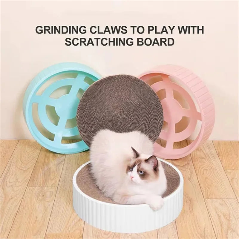 Cat Toys cat scraper sharpening claw cardboard corrugated board scratch-resistant cat scratch board Cat toy sofa cushion bed