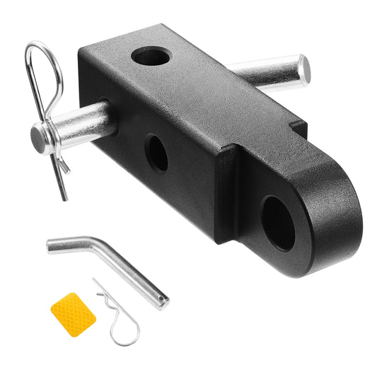 SucceBuy 52900lbs Shackle Hitch Receiver Fits 2" Receiver Towing Accessories w/ Trailer Hitch Lock Pin for Truck Jeep Off-Road