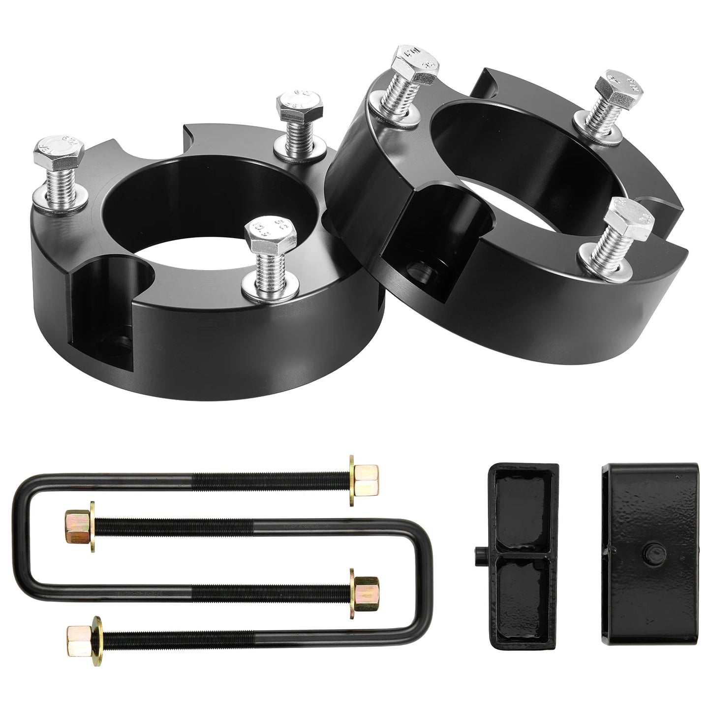 SucceBuy 3Inch Front and 2Inch Rear Leveling Lift Kit for 2005-2021 2022 2023 Toyota Tacoma 2WD/4WD with 2 Front Strut Spacers