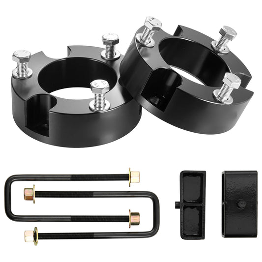 SucceBuy 3Inch Front and 2Inch Rear Leveling Lift Kit for 2005-2021 2022 2023 Toyota Tacoma 2WD/4WD with 2 Front Strut Spacers