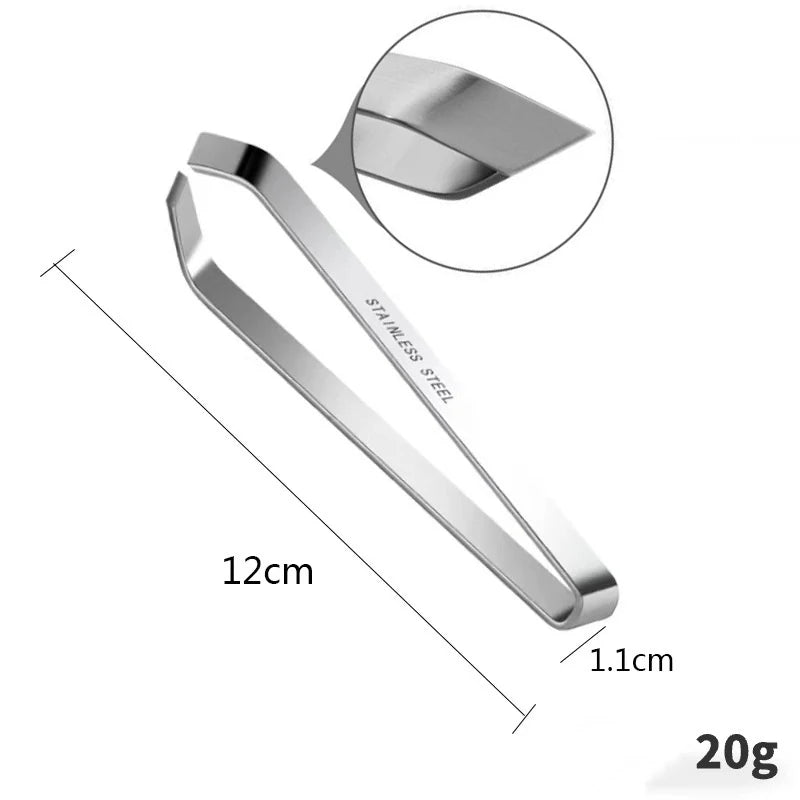 1pcs 430 Stainless Steel Fish Bone Tweezers Pincer Clip Puller Remover Tongs Fish Bone Plucking Clamp Kitchen Gadgets Tools