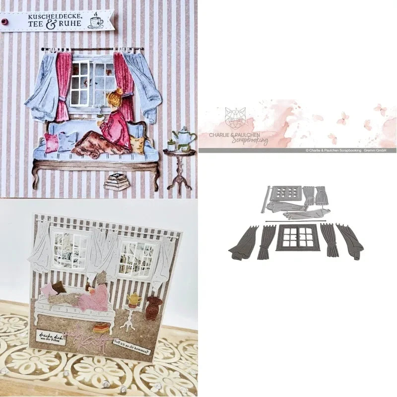 Cozy Blanket Tea & Relaxation Stamps And Dies New Arrival 2026 Scrapbook Diary Decoration Stencil Embossing Template DIY Greet
