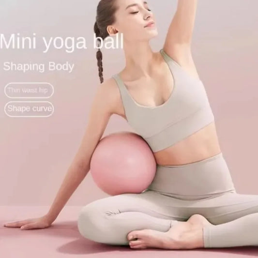 25cm Mini Yoga Ball Fitness Pilates Reduce Fat Ball Thick Explosion-proof PVC Non Slip Gym Home Training Workout Exercise Ball