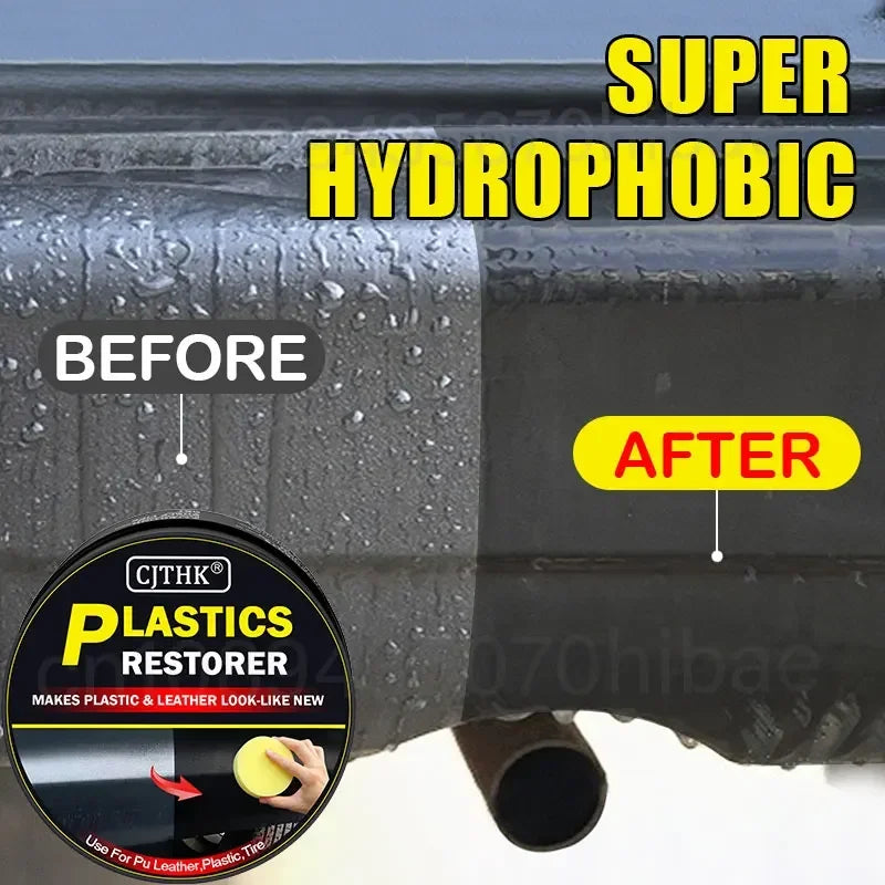 Car Plastic Restorer Back To Black Gloss Car Cleaning Products Plastic Leather Restore Auto Polish And Repair Coating ./[\]