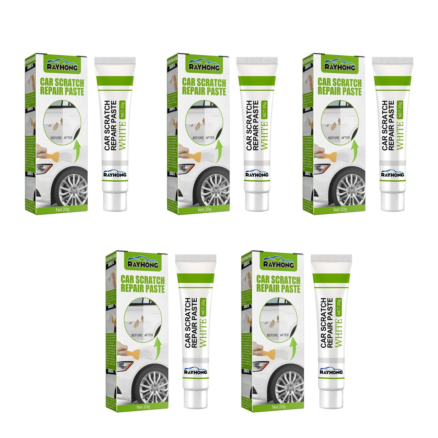 Fiberglass Repair Paste Bonding Strong Quick Dry Little Putty Long Strand Fiber Deep Cracks Car Scratch Remover Paste Fix Tools