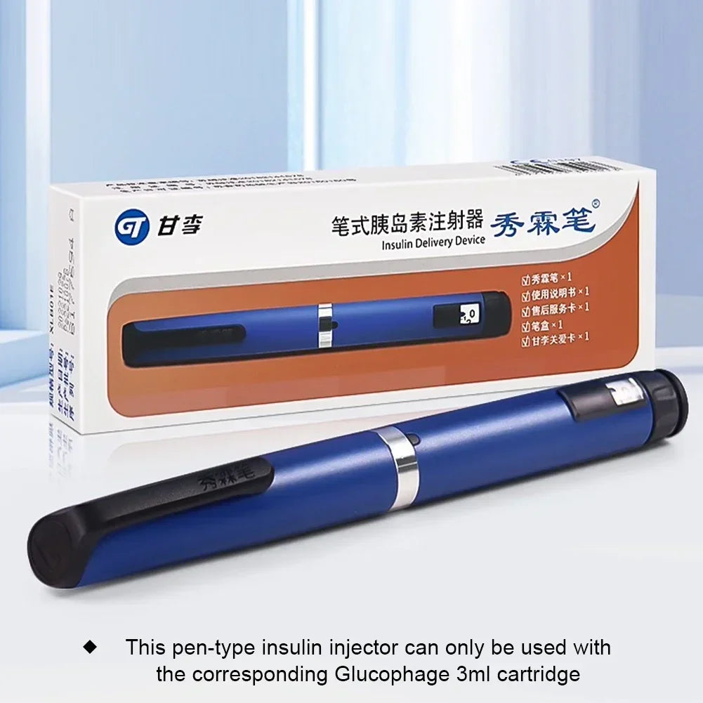 Portable Insulin Injection Pen Novo Nord Ganli 3ml Insulin Glargine Insulin Lilly Syringe Sanofi Gear Adjustment Pen