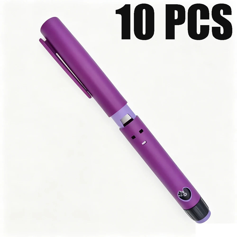 Rotary Push Disposable Sterile Insulin Injection Pens Adjustable Growth Hormone Dosage 60U Magic Beauty Injection Pen