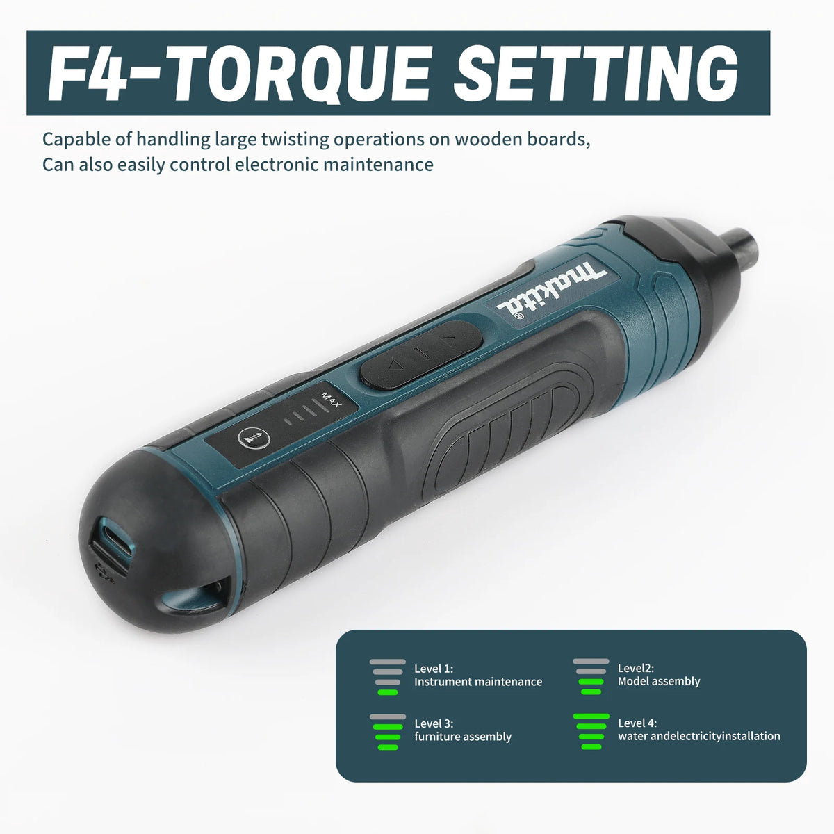 Makita Mini Cordless Electric Screwdriver Rechargeable 1300mah Lithium Battery Mini Drill 3.6V Power Tools Maintenance Repair