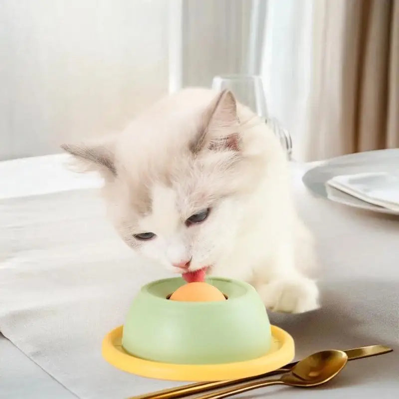 Pet Lick Mat Yogurt Licking Plate Slow Feeder For Dogs & Cats - Interactive Snack Bowl Promotes Dental Health Pet Licking Mat
