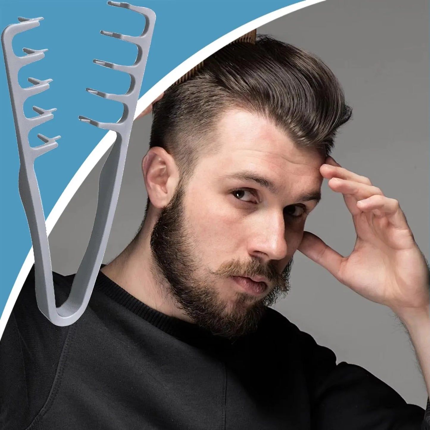 1/2PCS Volumizing Wide-Tooth Hair Styling Comb Hair Volumizing Comb for Men Ideal for All Hair Types Hairstyling Tools 2026