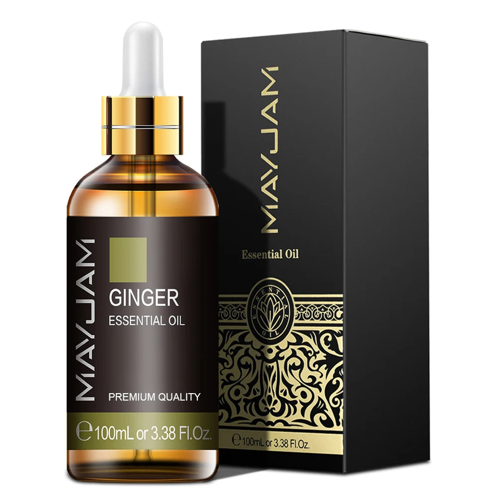 100ml with Dropper Myrrh Camphor Fennel Juniper Pure Natural Aromatherapy Essential Oil Refreshing Up Brain