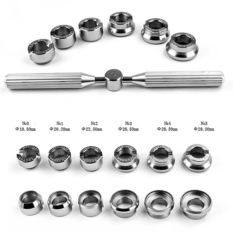 Pro Back Case Opener Cover Remover for Rolex for Tudor Watch Repair Tool Kit 5537 Watch Back Cover Remover Screw Wrench 2026