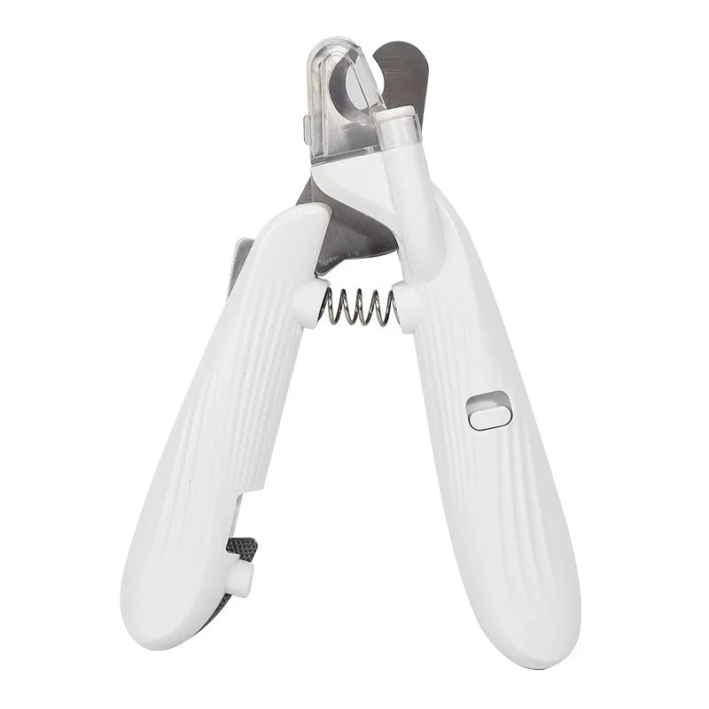 LED Light Pet Nail Clipper - Painless Over-Cut Prevention, Beginner Friendly Pet Grooming Tool Suitable for Cats and Dogs